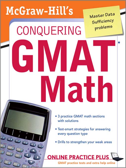Title details for McGraw-Hill's Conquering the GMAT Math by Robert Moyer - Available